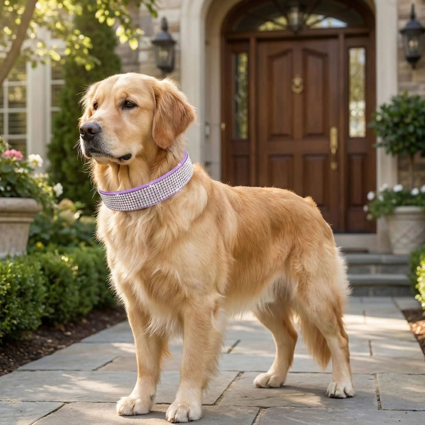 Collier chien | Ornistal™ - Cosmos Chien