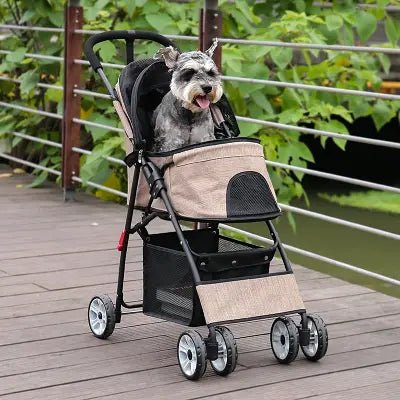 Poussette pour chien - PetStroller™ - Beige - Mon Monde Chien