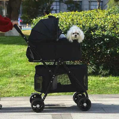 Poussette pour chien - PetStroller™ - Noir - Mon Monde Chien