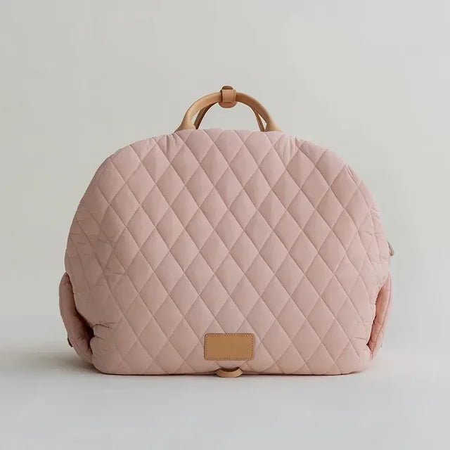 Sac de Transport pour Chien | Luxemo™ - Rose - Mon Monde Chien