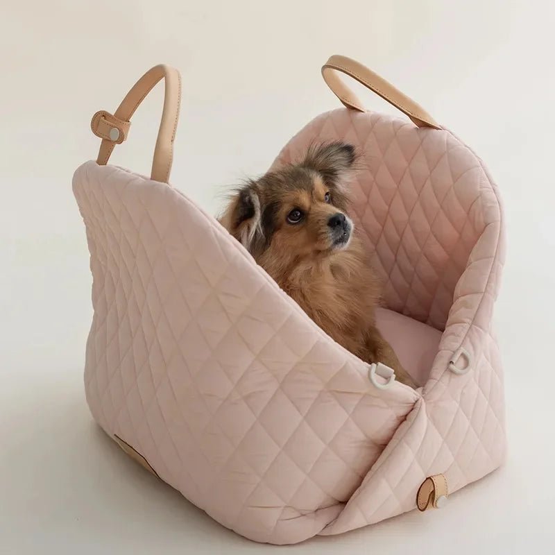 Sac de Transport pour Chien | Luxemo™ - Rose - Mon Monde Chien