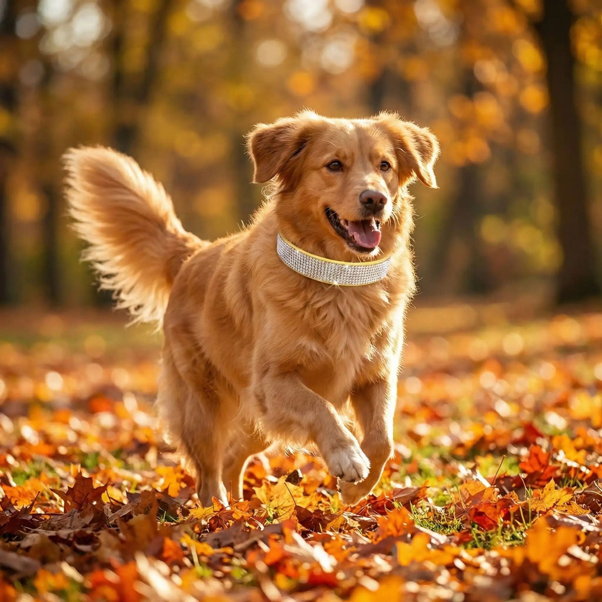 Collier chien | Ornistal™ - Cosmos Chien