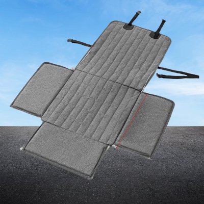 Hamac pliable - PetSeatCover™ - Gris - Mon Monde Chien