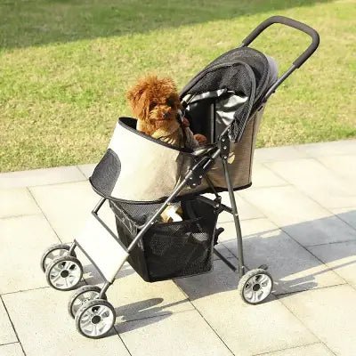 Poussette pour chien - PetStroller™ - Beige - Mon Monde Chien