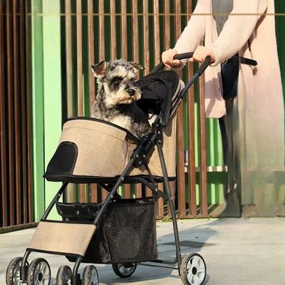Poussette pour chien - PetStroller™ - Beige - Mon Monde Chien