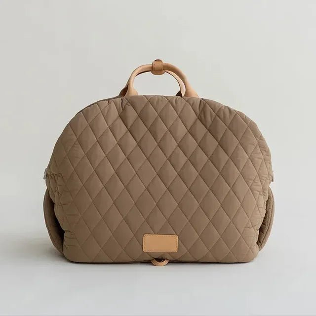 Sac de Transport pour Chien | Luxemo™ - Brun - Mon Monde Chien
