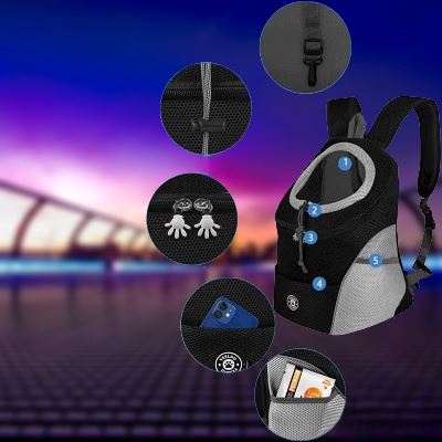 Sac de voyage - PetDogCarrier™ - Noir - Mon Monde Chien