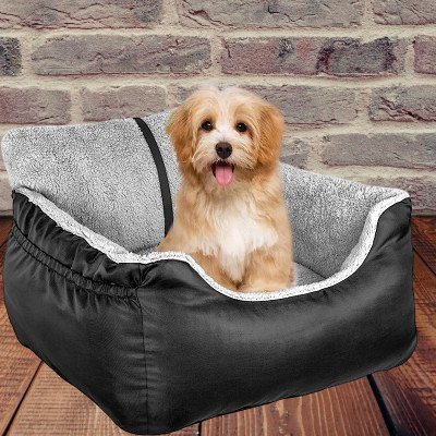 Siège auto animaux - PetCarSeat™ - Noir - Mon Monde Chien